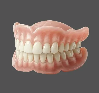 일반적인 틀니 보철 이미지